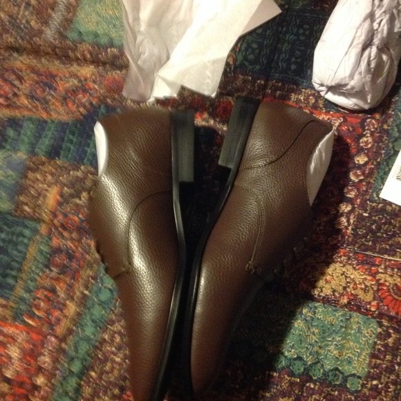 Coach Men's Graham Brown Leather Derby Shoes - 11D- New in Box - Picture 5 of 10